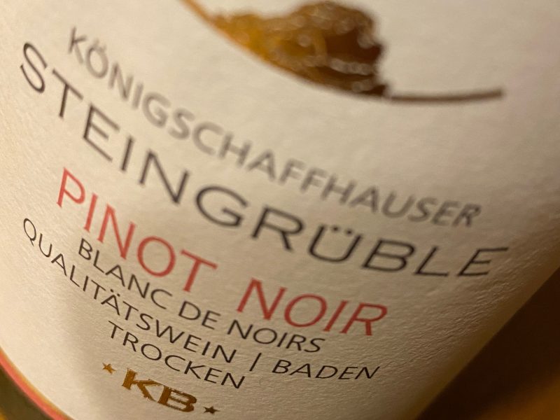 Königschaffhauser Steingrüble (1#5 Weinprobe)