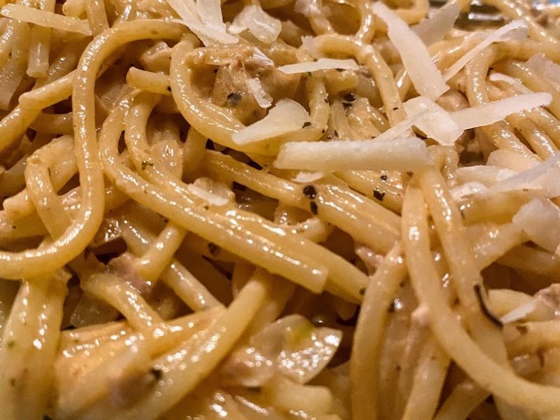 Schnelle Spaghetti-Tonno